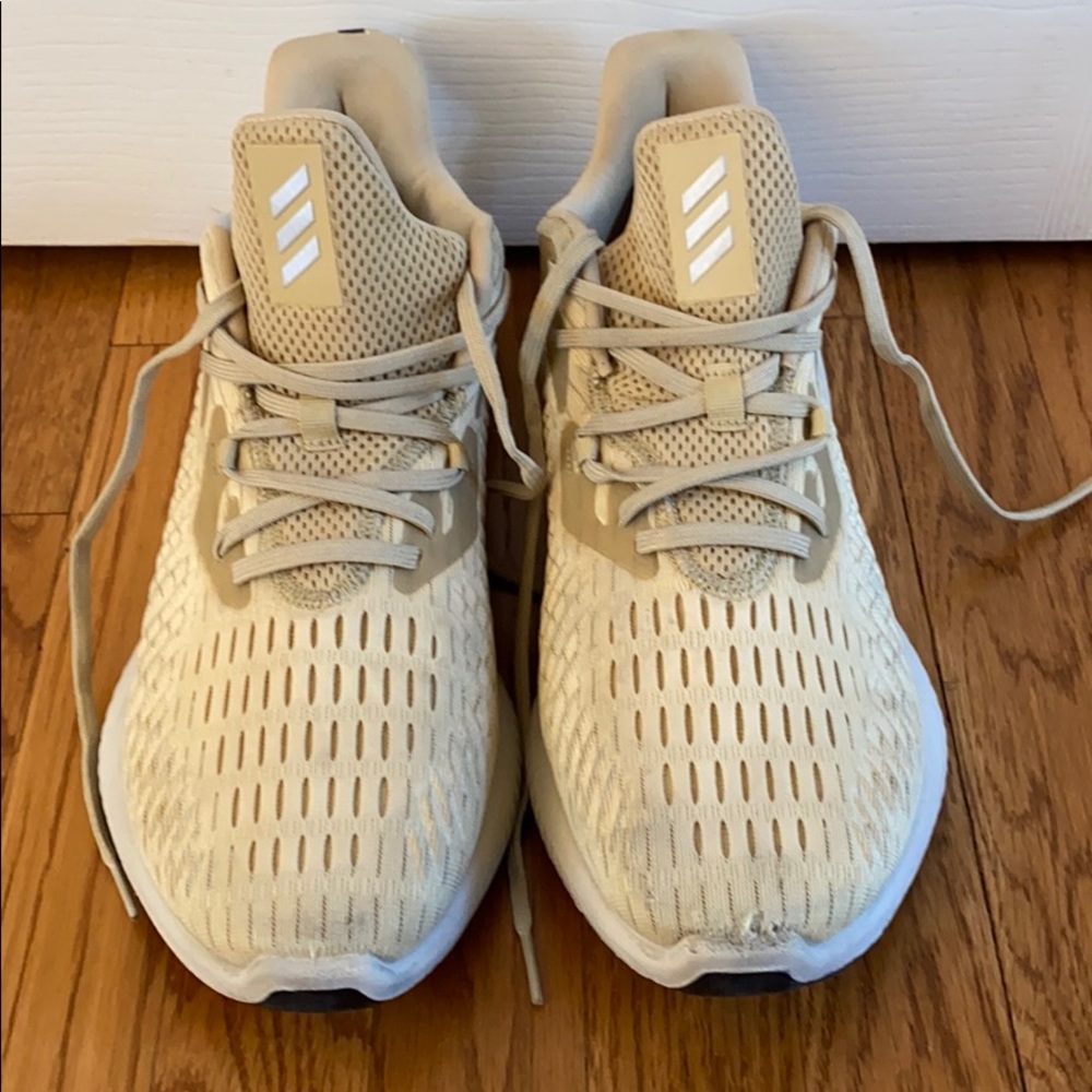 Custom Gold Adidas Alphabounces